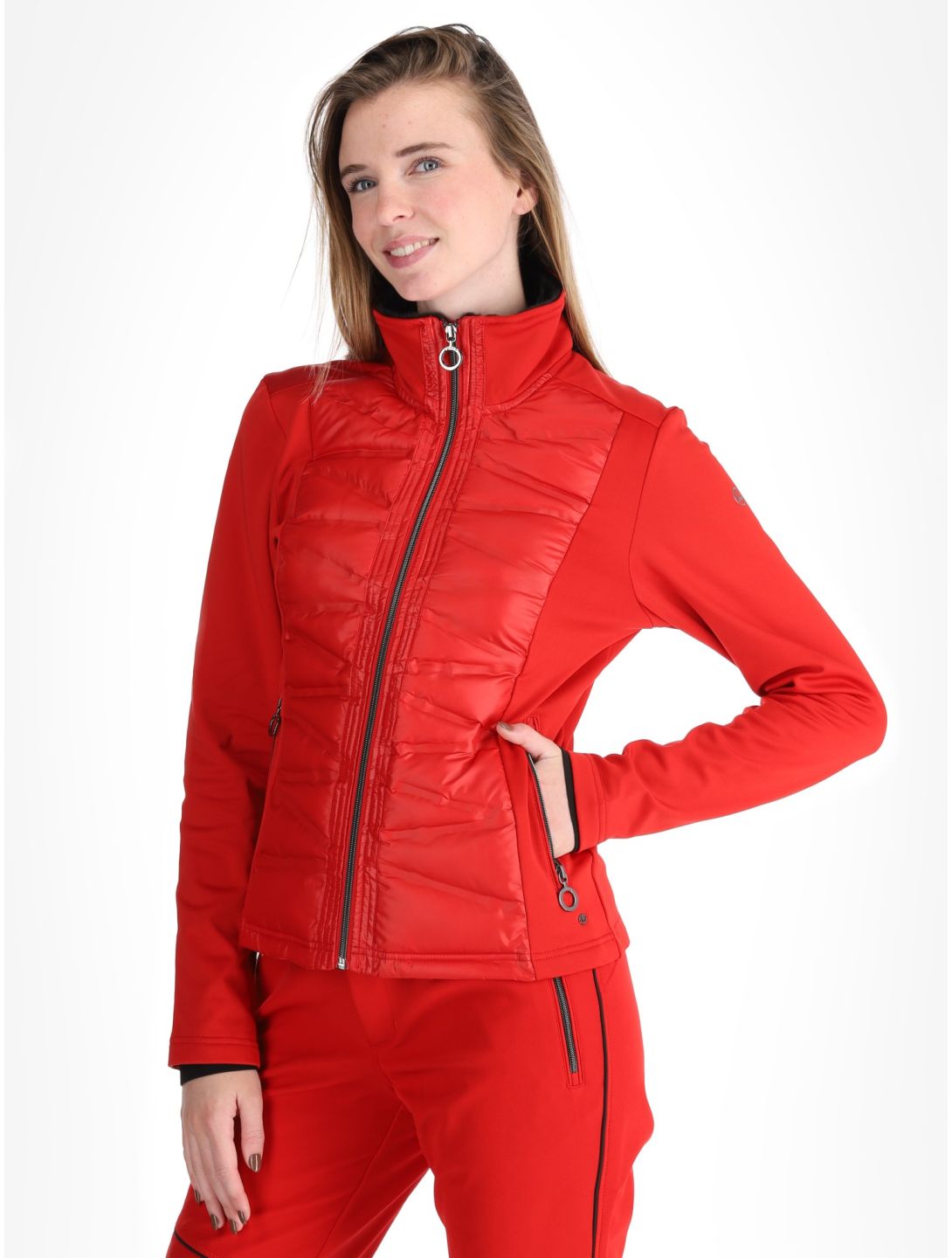 Luhta, Luosu Jacke Damen Cranberry rot 