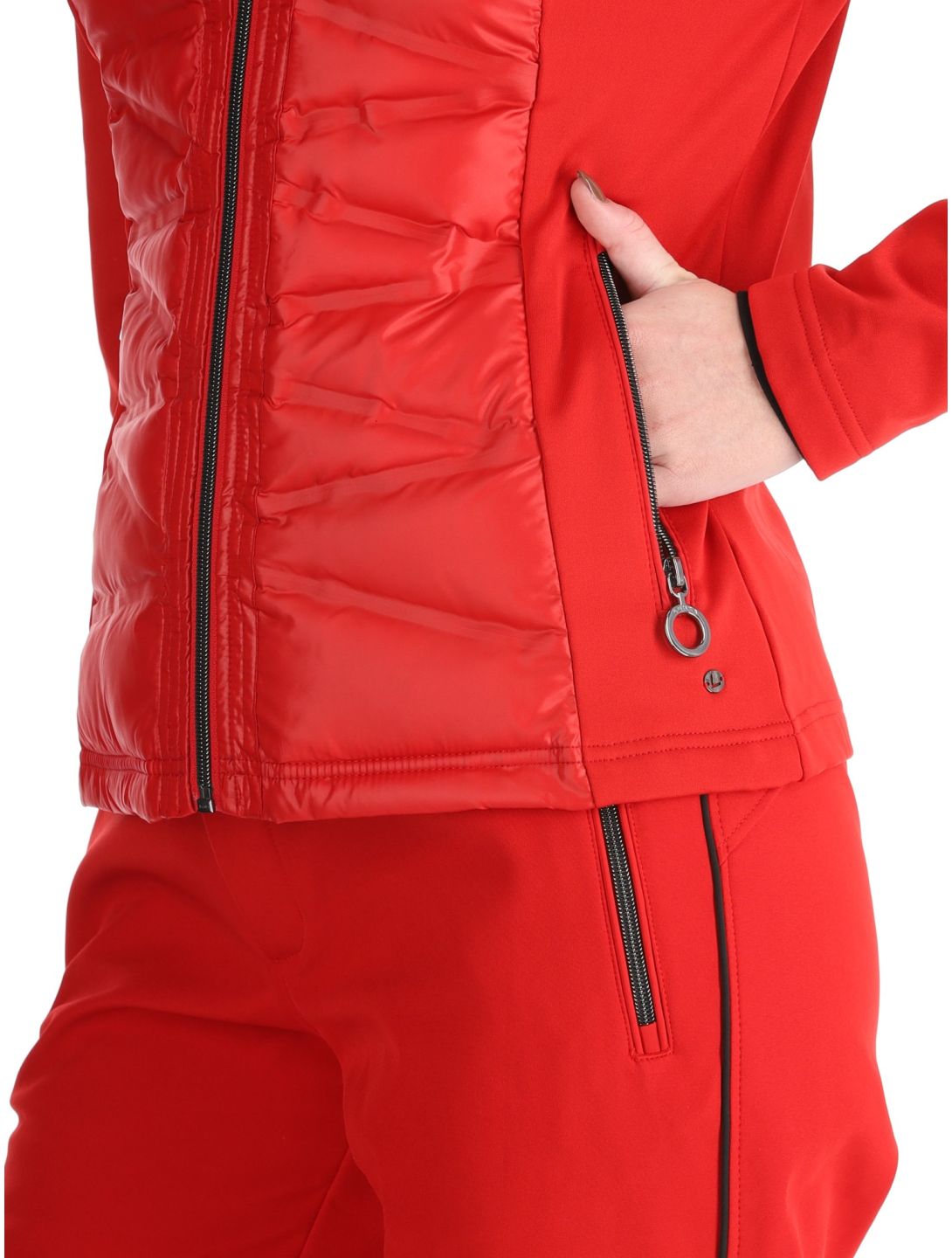 Luhta, Luosu Jacke Damen Cranberry rot 