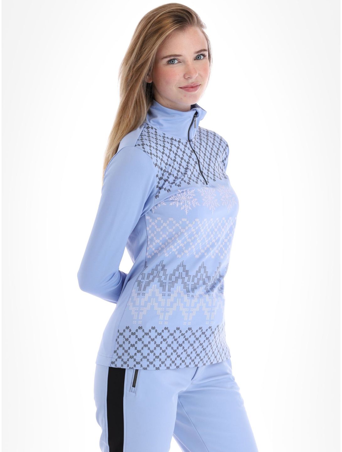 Luhta, Puolakkavaara Pullover Damen Light Blue blau 