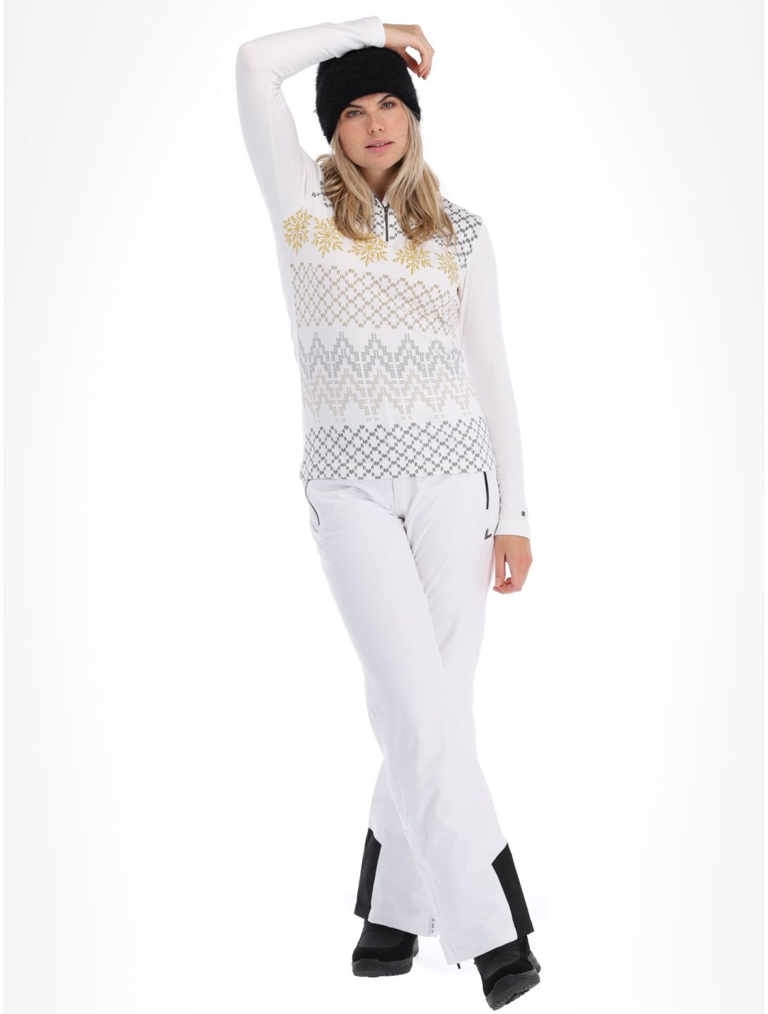 Luhta, Puolakkavaara Pullover Damen Optic White weiß 