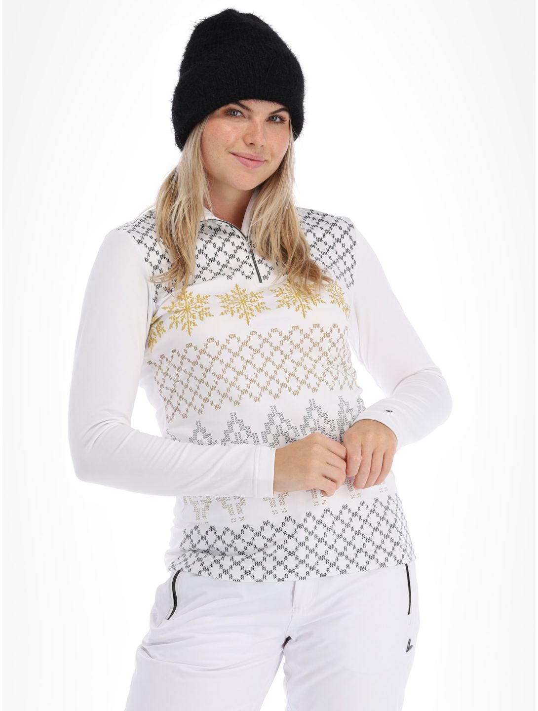 Luhta, Puolakkavaara Pullover Damen Optic White weiß 