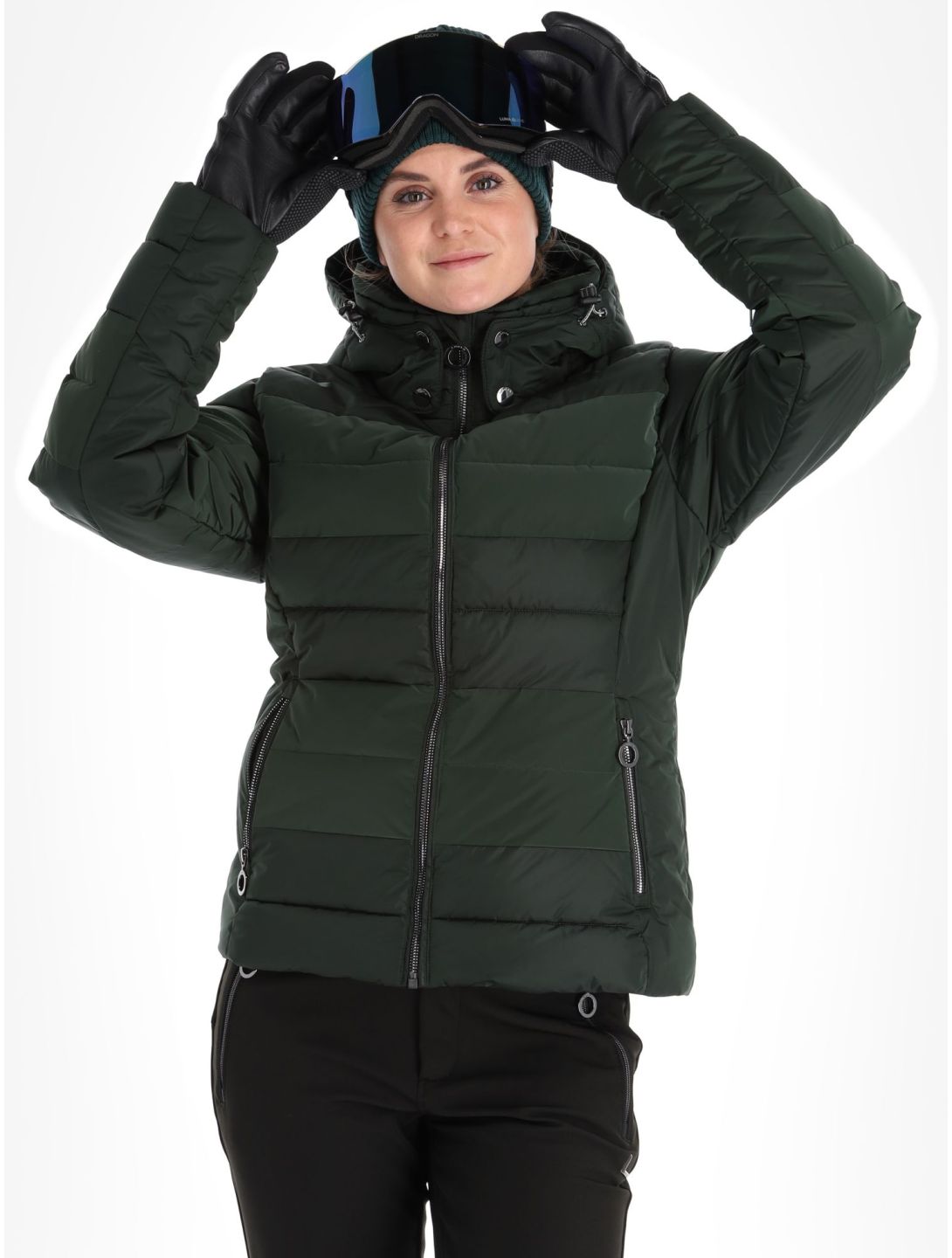 Luhta, Sammaltunturi Skijacke Damen Dark Green grün 