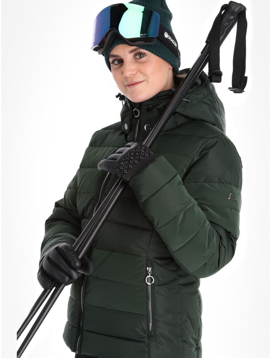 Luhta, Sammaltunturi Skijacke Damen Dark Green grün 