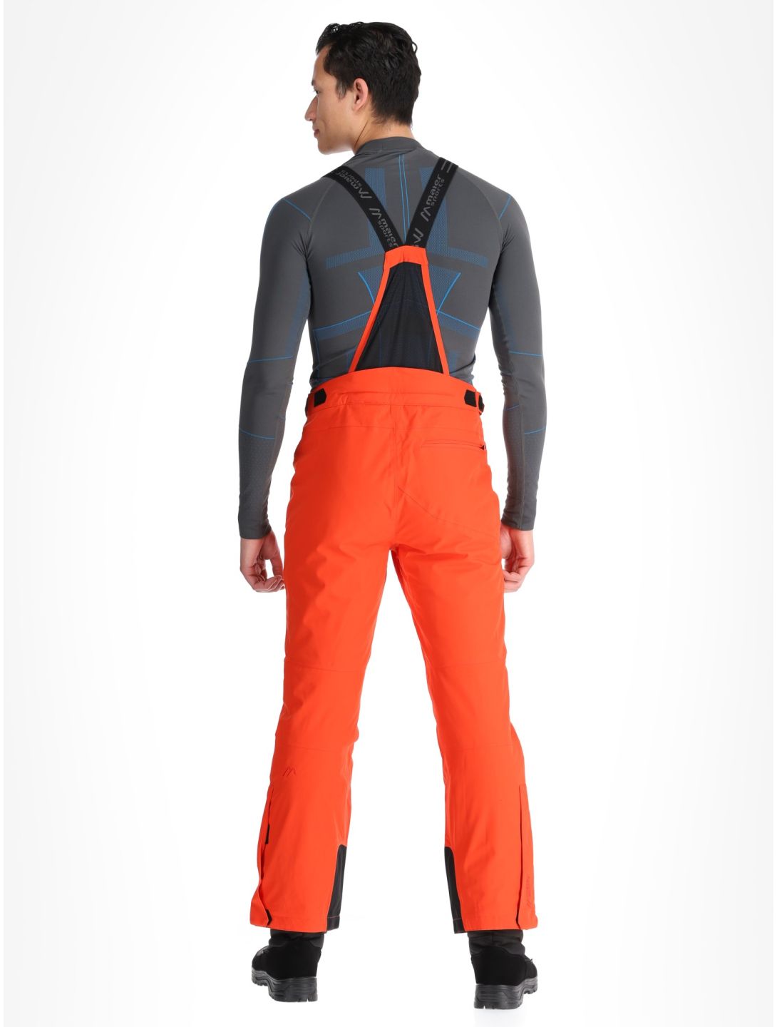 Maier Sports, Anton 2.1 Skihose Herren Paprika Flame orange 