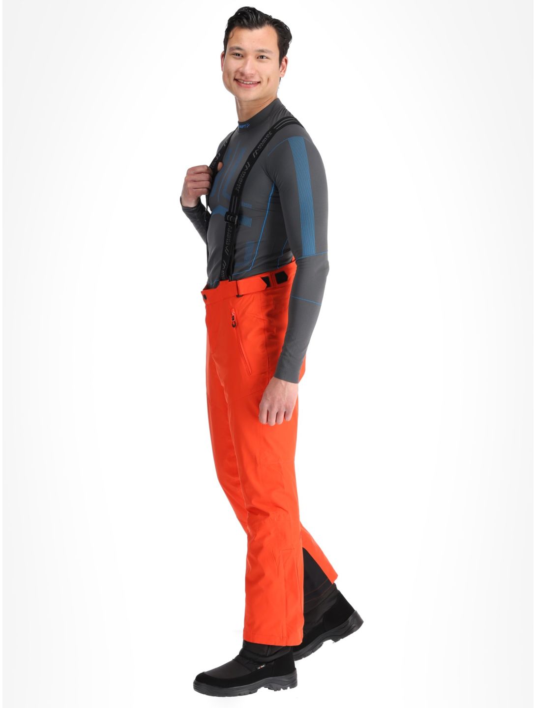 Maier Sports, Anton 2.1 Skihose Herren Paprika Flame orange 