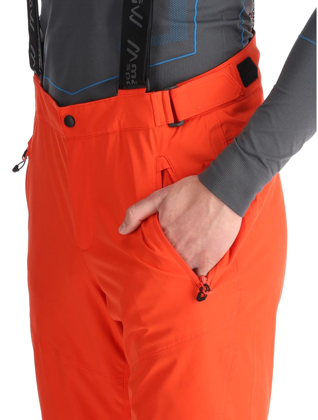 Maier Sports, Anton 2.1 Skihose Herren Paprika Flame orange 