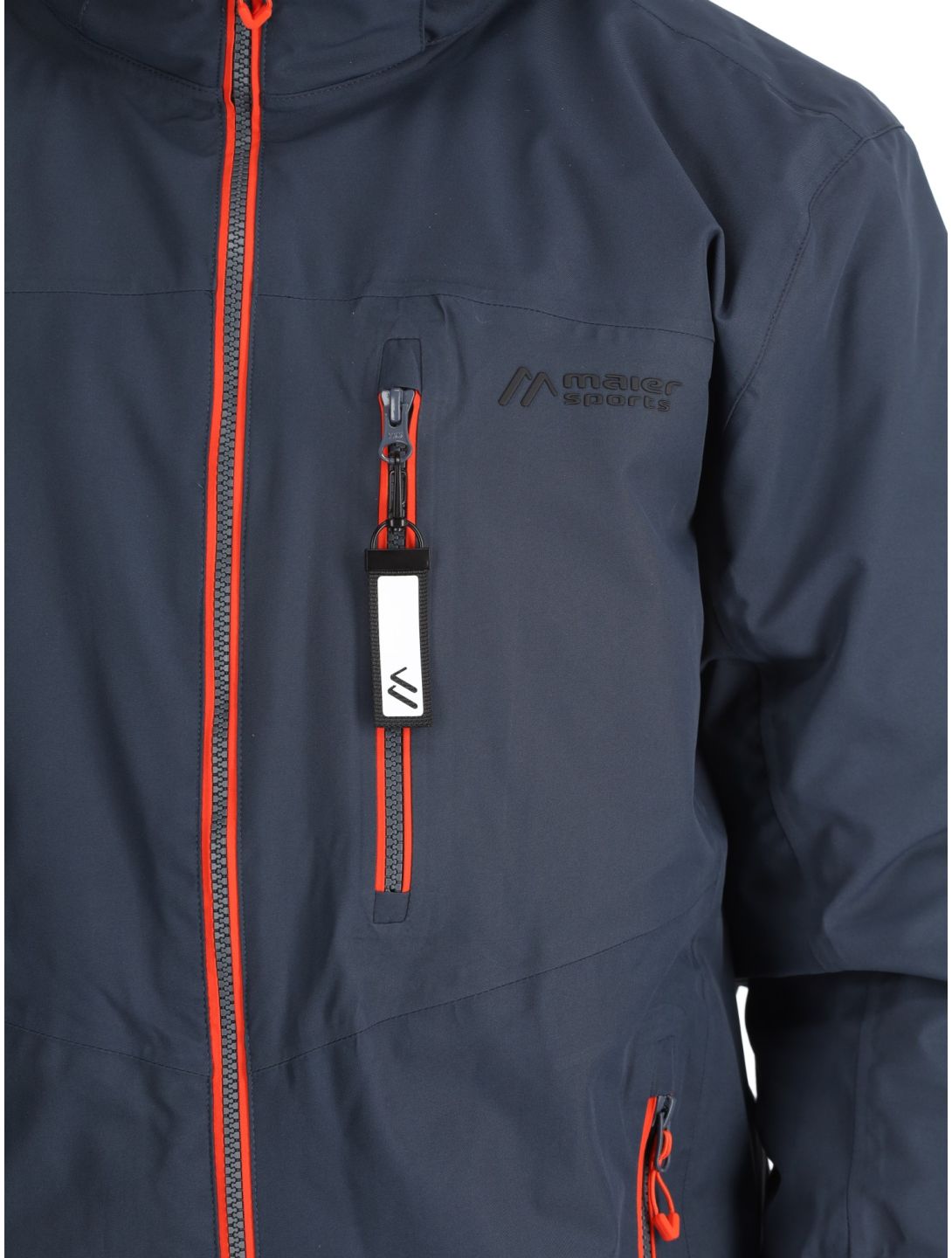 Maier Sports, Oravice Skijacke Herren Graphite / Paprika Flame grau, orange 