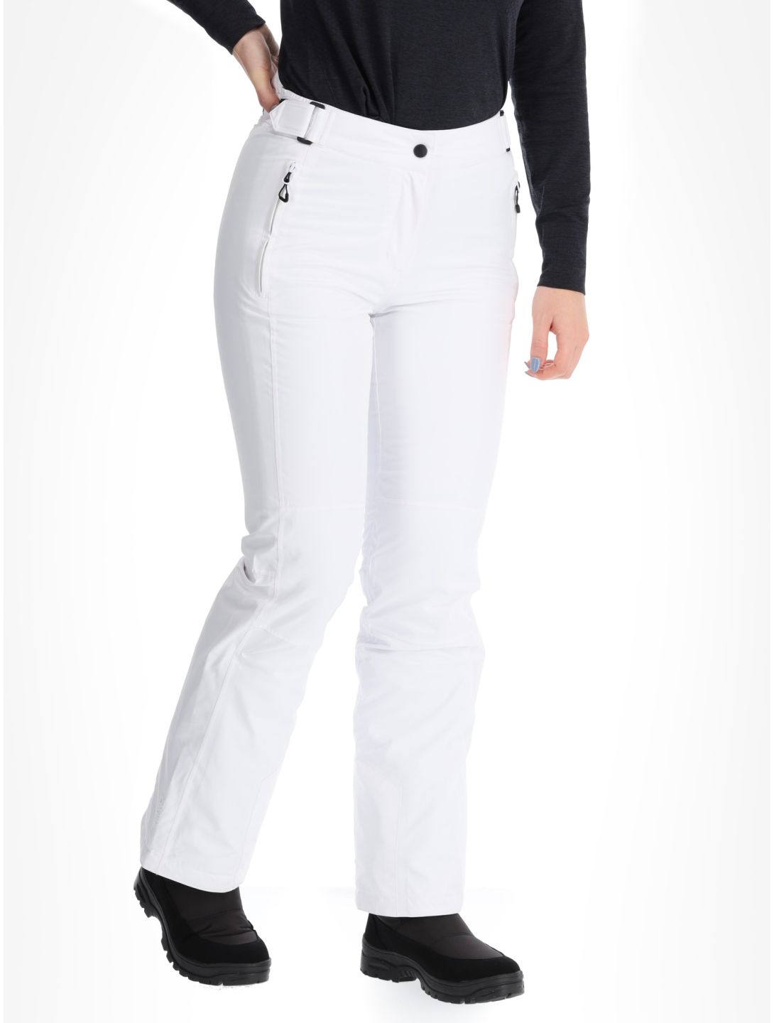 Maier Sports, Vroni Slim 2.0 Skihose Damen White weiß 