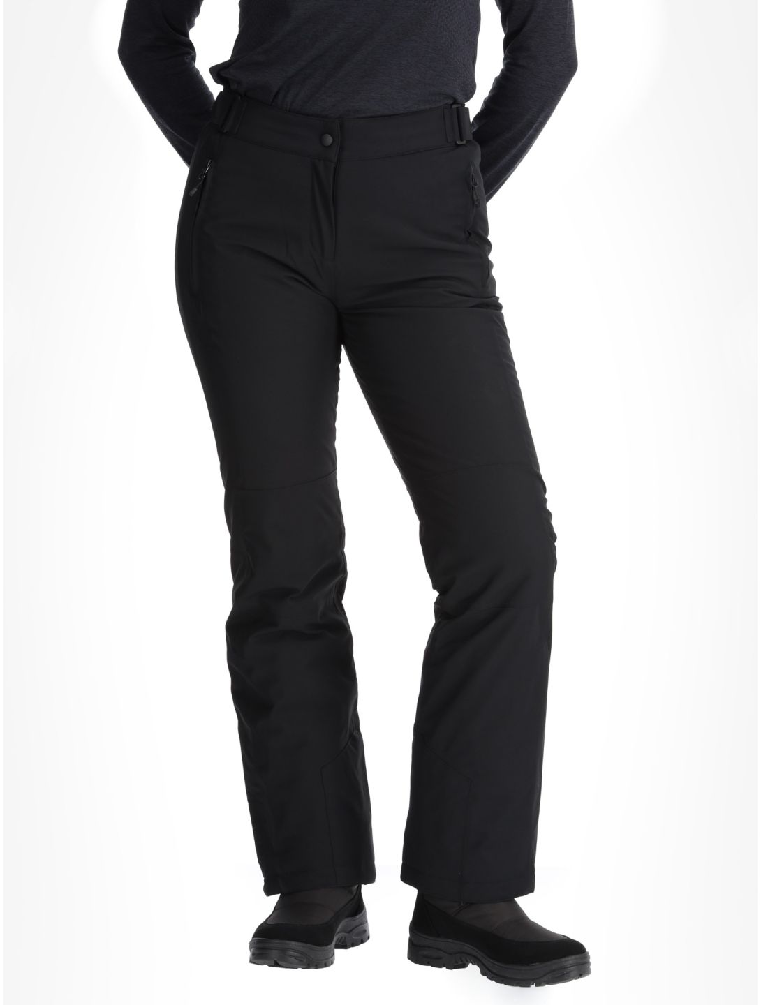 Maier Sports, Vroni Slim 2.0 Skihose Damen Black schwarz 