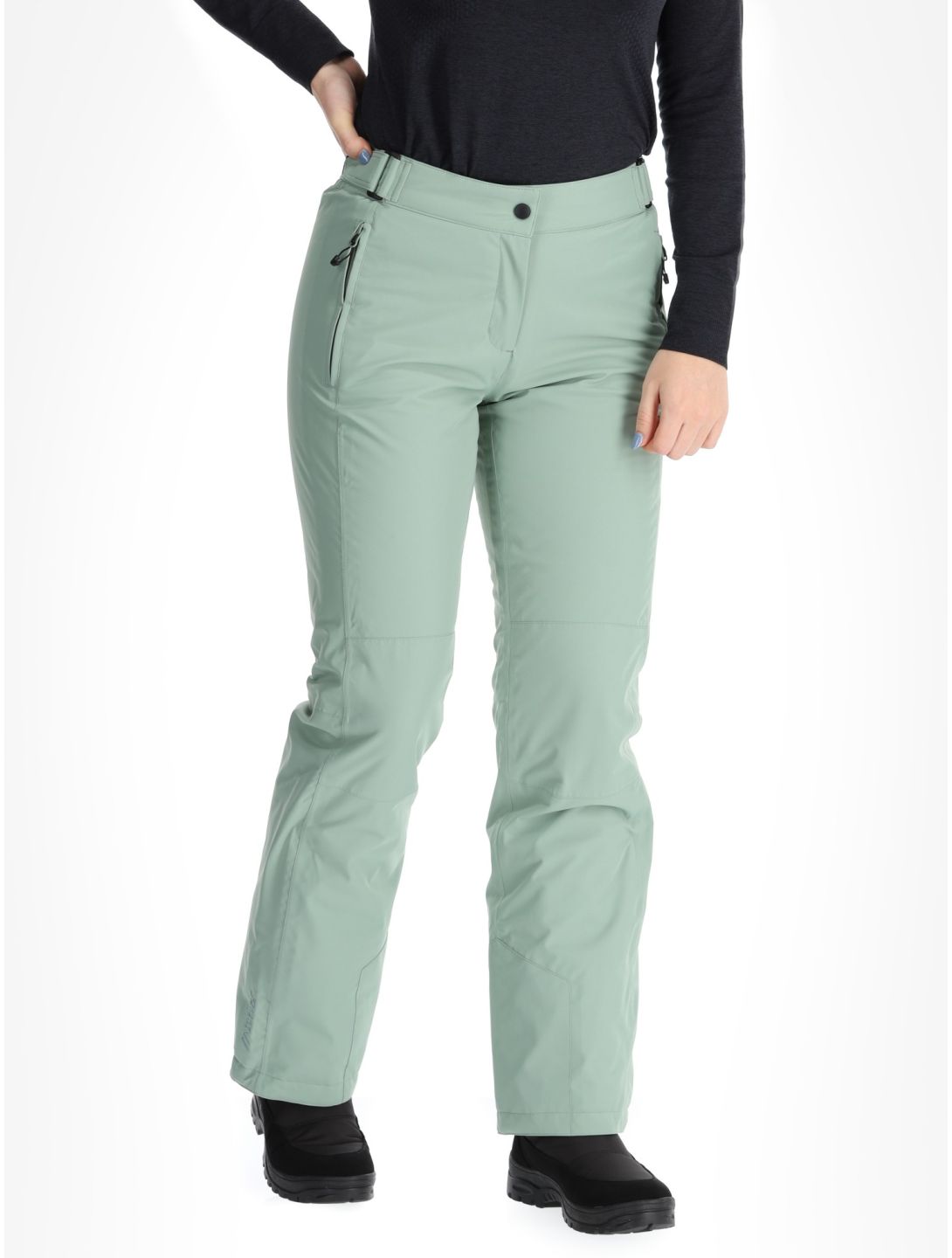 Maier Sports, Vroni Slim 2.0 Skihose Damen Luscious Moss grün 