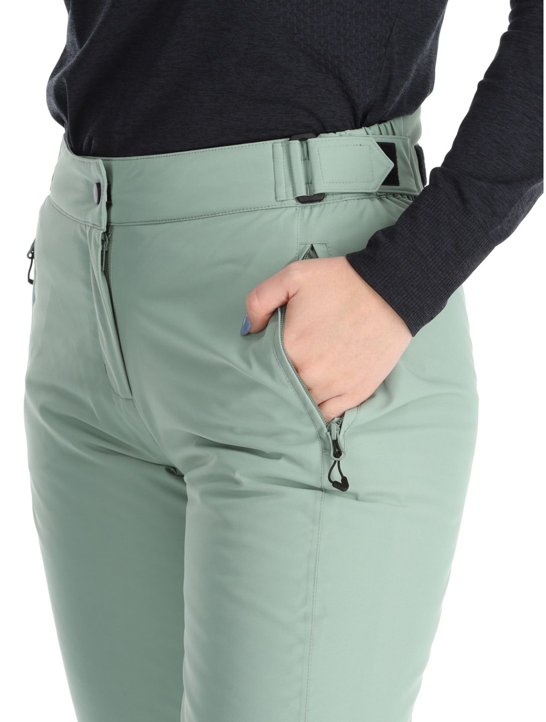 Maier Sports, Vroni Slim 2.0 Skihose Damen Luscious Moss grün 