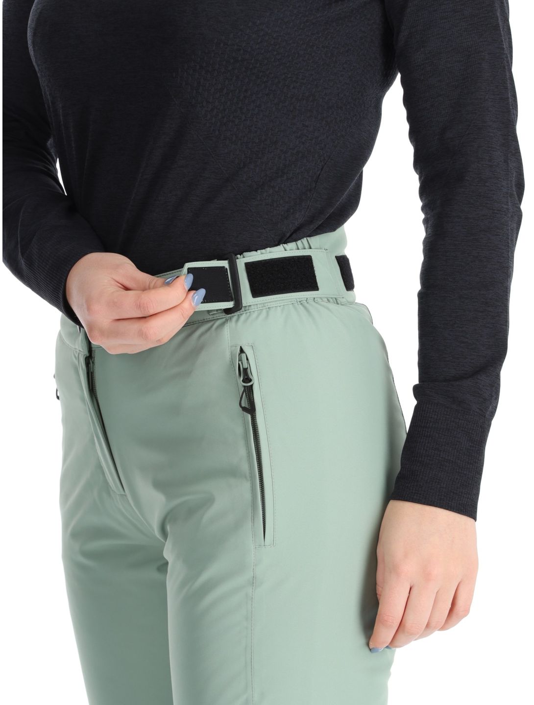 Maier Sports, Vroni Slim 2.0 Skihose Damen Luscious Moss grün 