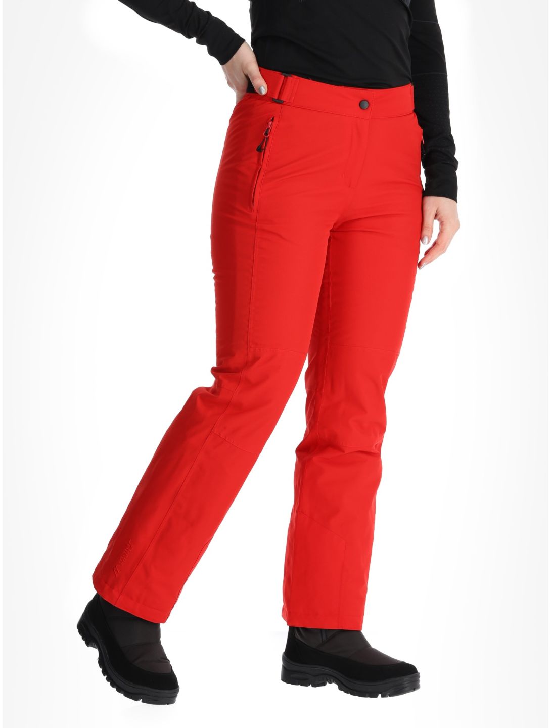 Maier Sports, Vroni Slim 2.0 Skihose kurzes Modell Damen Salsa rot 