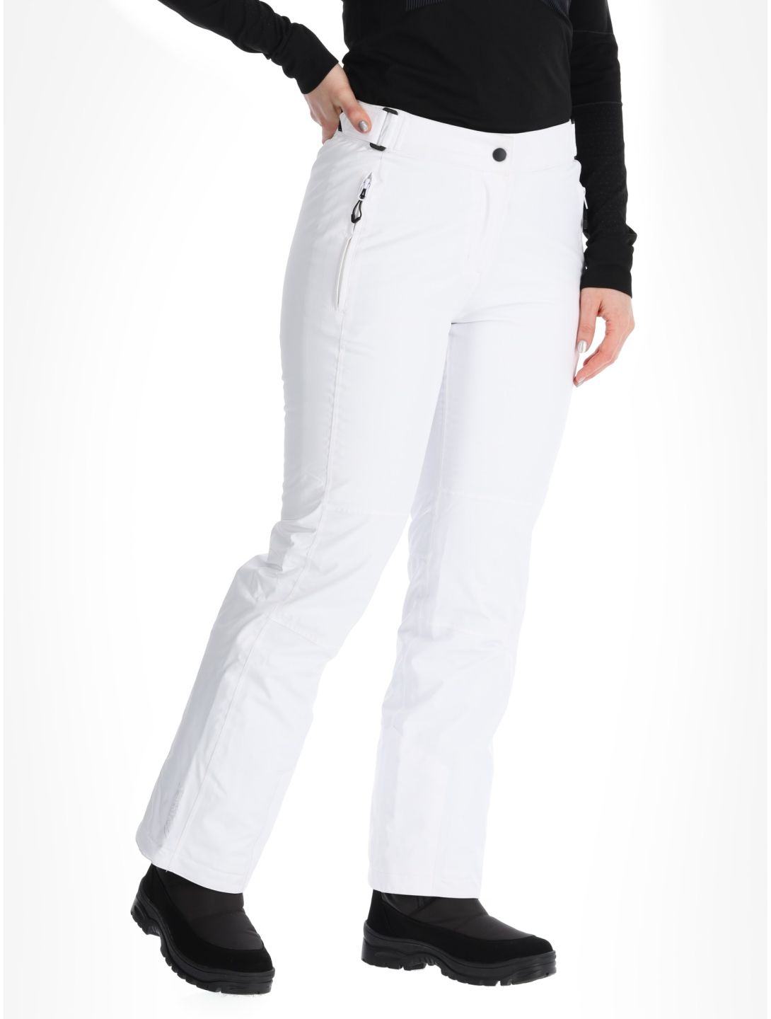 Maier Sports, Vroni Slim 2.0 Skihose kurzes Modell Damen White weiß 