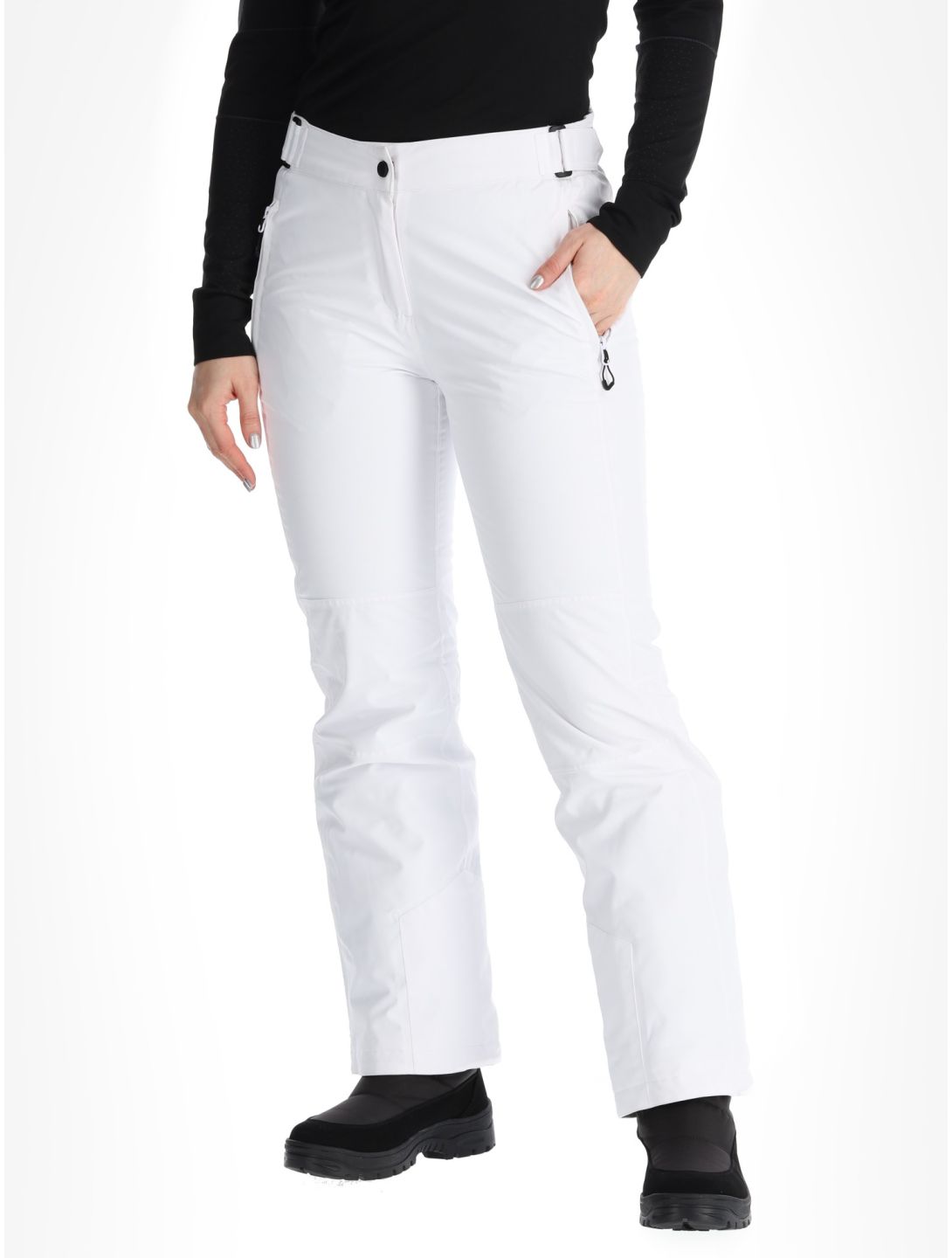 Maier Sports, Vroni Slim 2.0 Skihose kurzes Modell Damen White weiß 