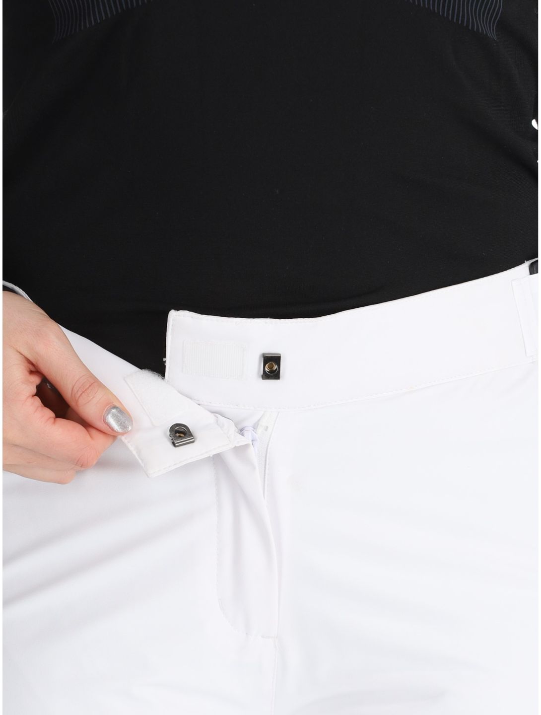 Maier Sports, Vroni Slim 2.0 Skihose kurzes Modell Damen White weiß 