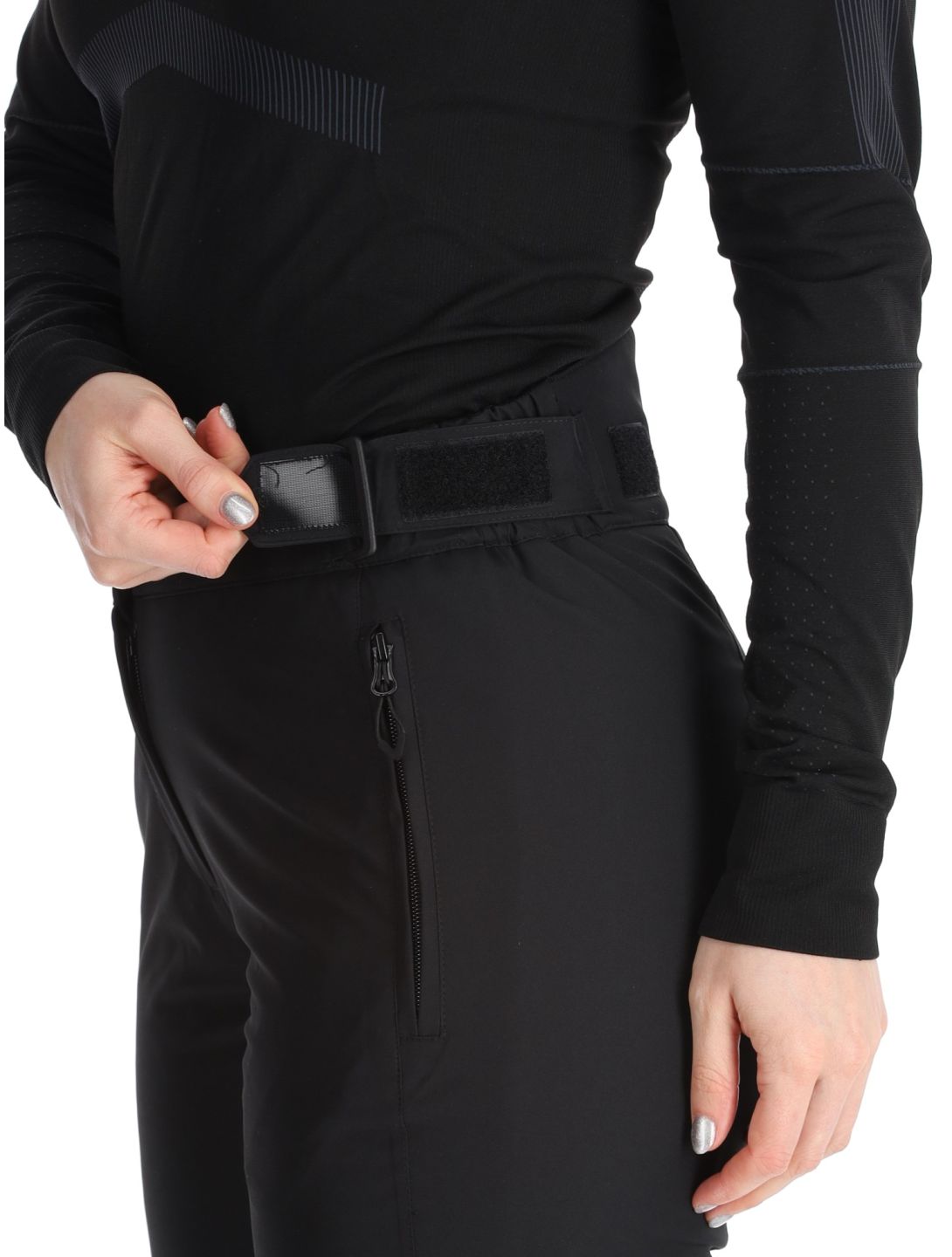 Maier Sports, Vroni Slim 2.0 Skihose kurzes Modell Damen Black schwarz 