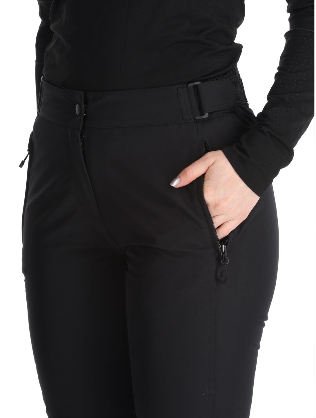 Maier Sports, Vroni Slim 2.0 Skihose kurzes Modell Damen Black schwarz 