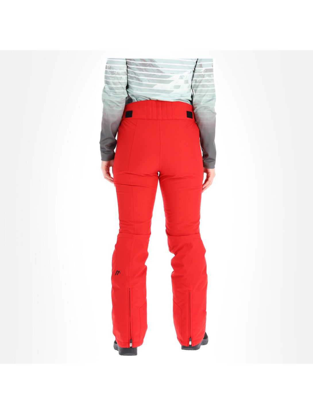 Maier Sports, Vroni Slim Skihose kurzes Modell Damen tango rot