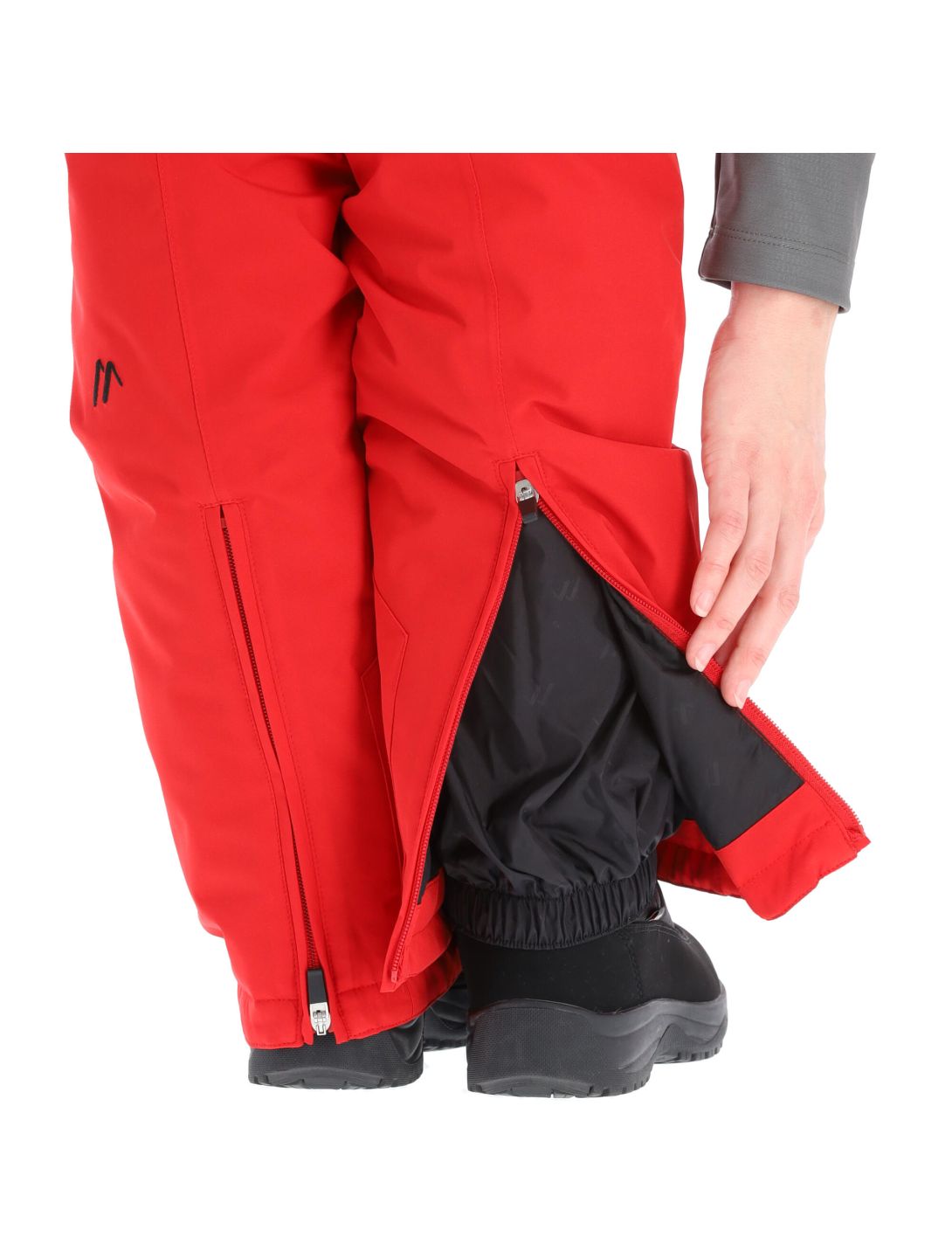 Maier Sports, Vroni Slim Skihose kurzes Modell Damen tango rot