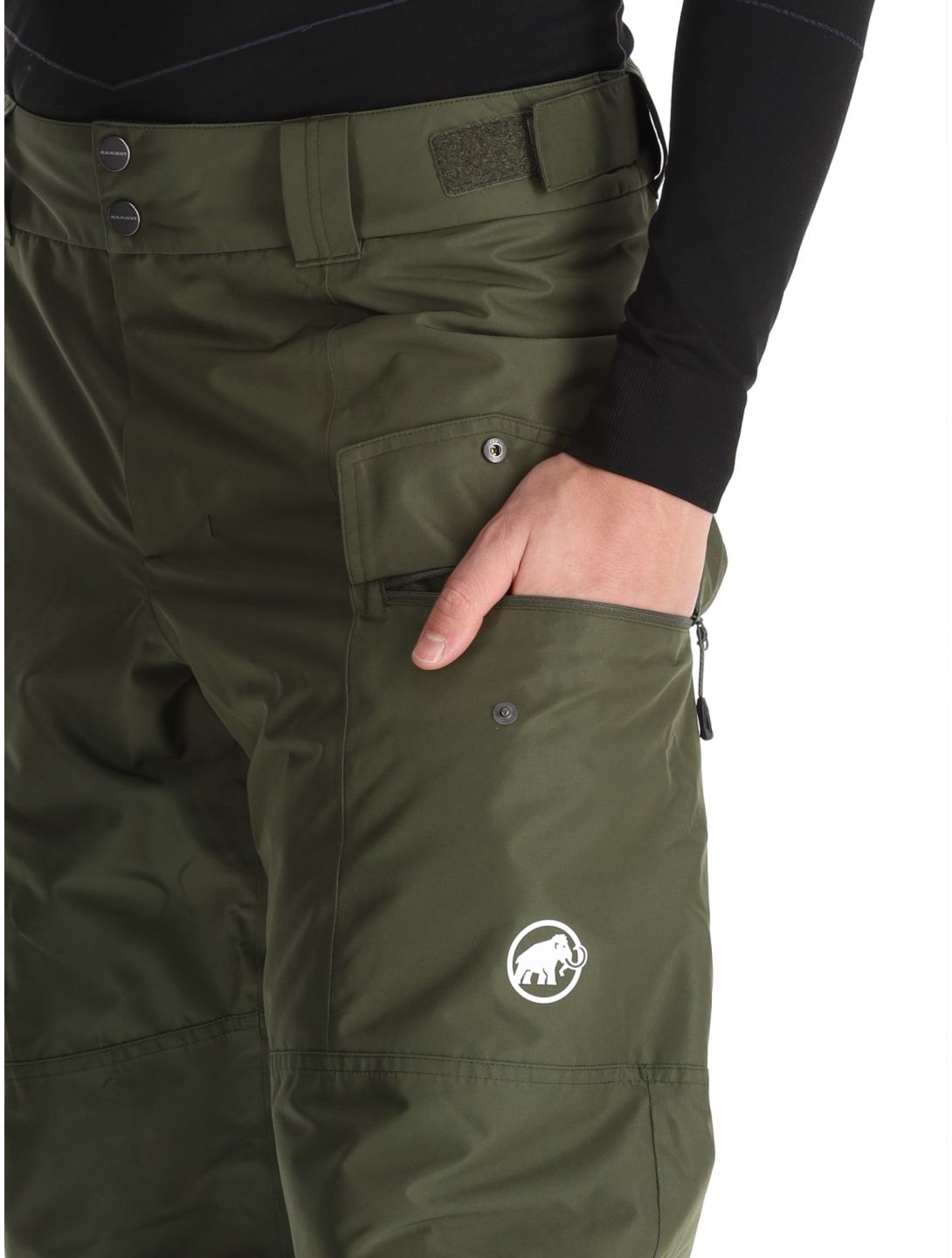 Mammut, Fall Line HS Thermo Skihose Herren Dark Marsh grün 