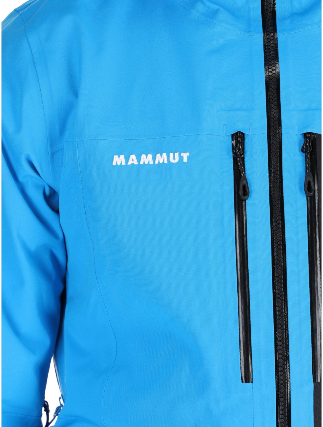 Mammut, Stoney HS Thermo Hooded Skijacke Herren Glacier Blue / Black blau, schwarz 