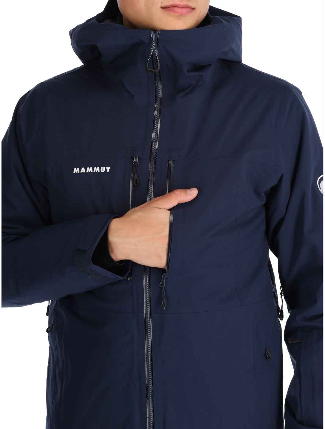 Mammut, Stoney HS Thermo Hooded Skijacke Herren Marine blau 