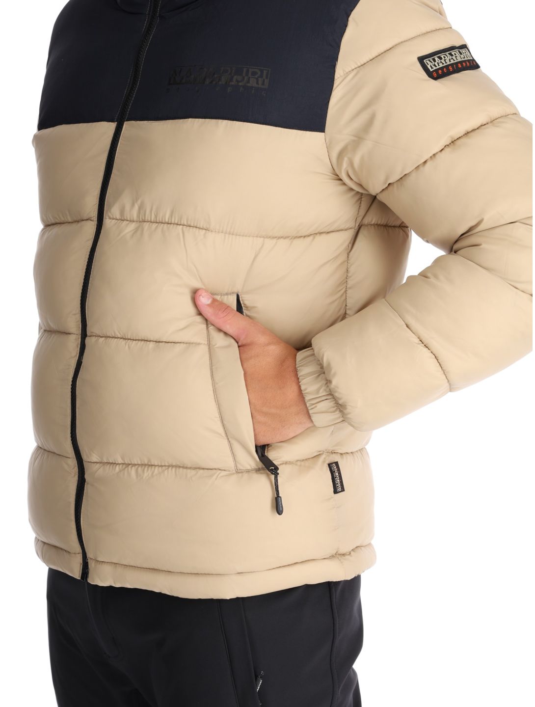 Napapijri, A-Hornelen Skijacke Herren Beige Rocky beige 