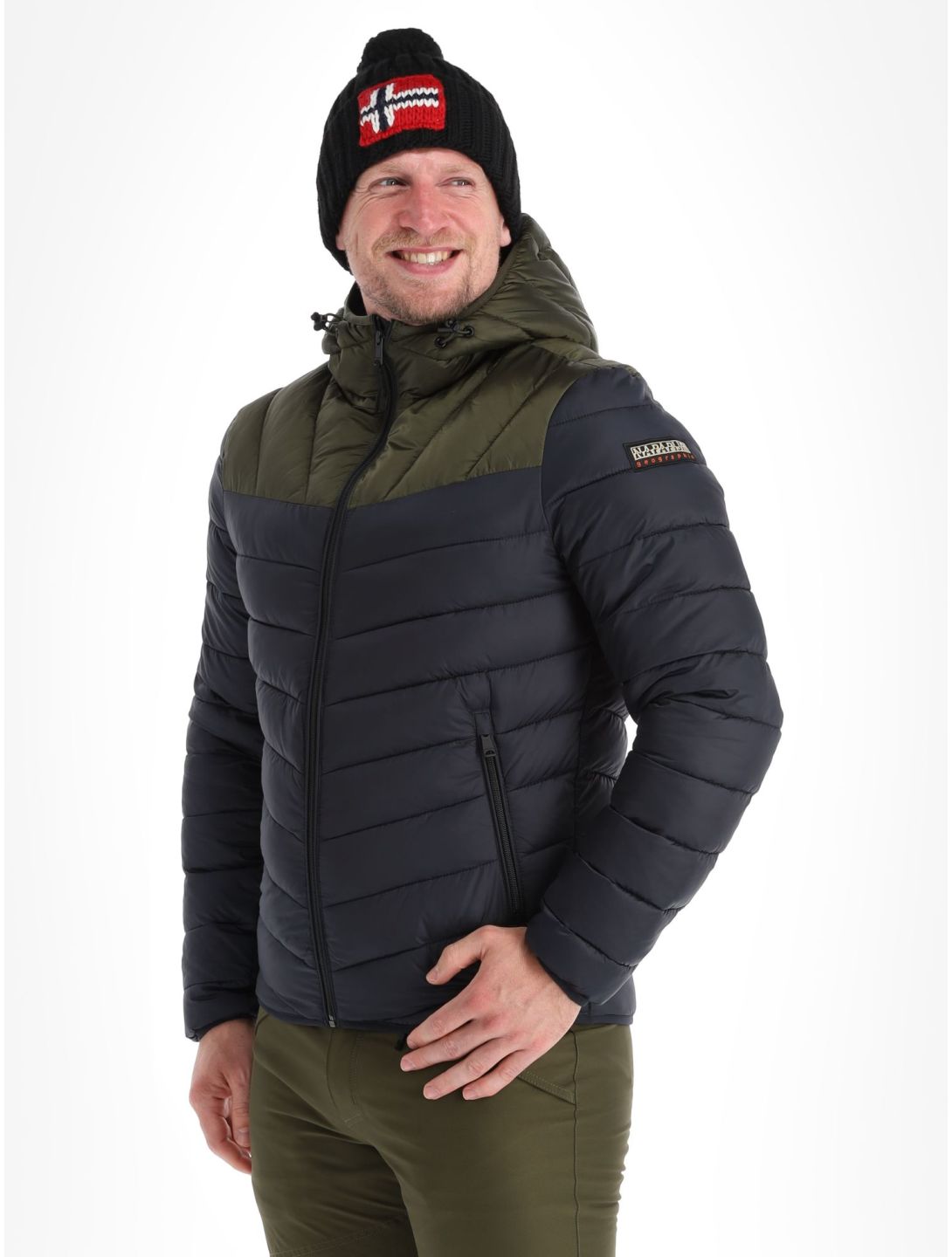 Napapijri, Aerons Cb H 3 Daunenjacke Herren CB MB1 schwarz 