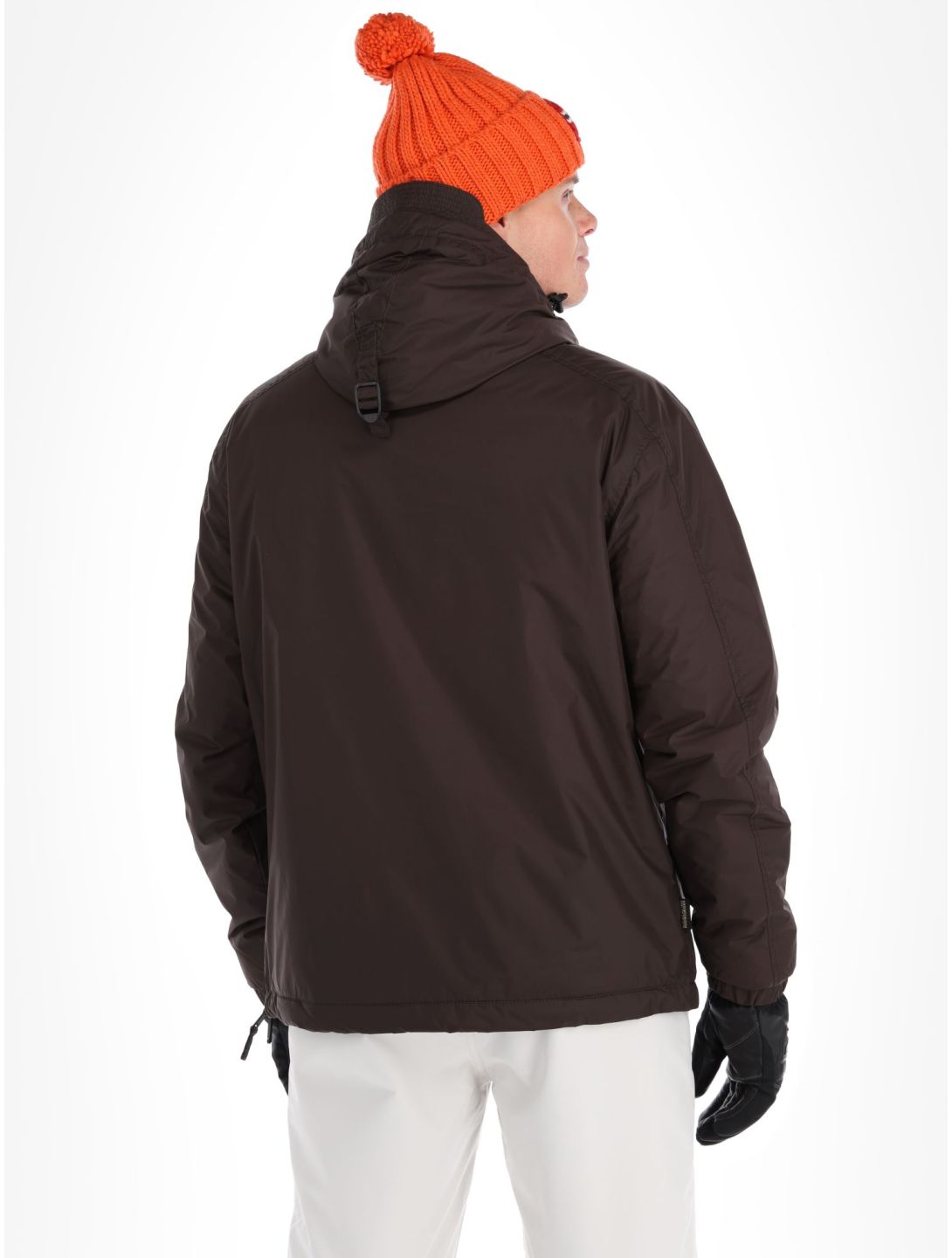 Napapijri, Northfarer 2.0 Wint Winter Anorak Herren Brown Ebony grau 