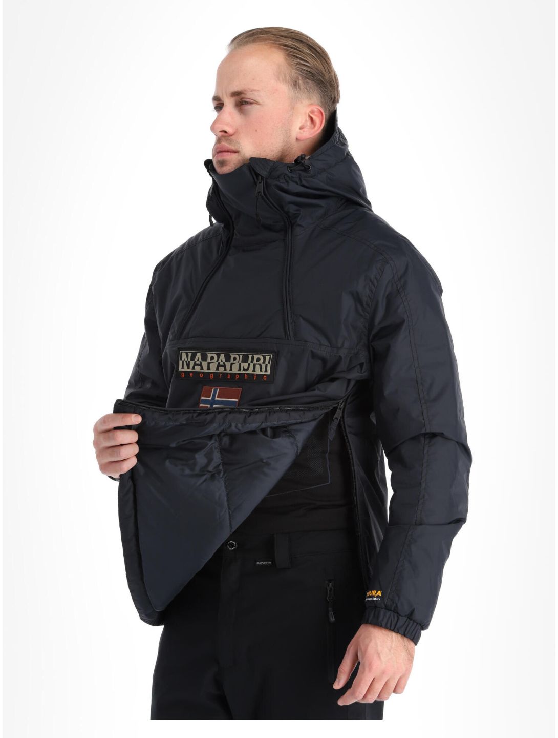 Napapijri, Northfarer 2.0 Wint Winter Anorak Herren Black 041 schwarz 