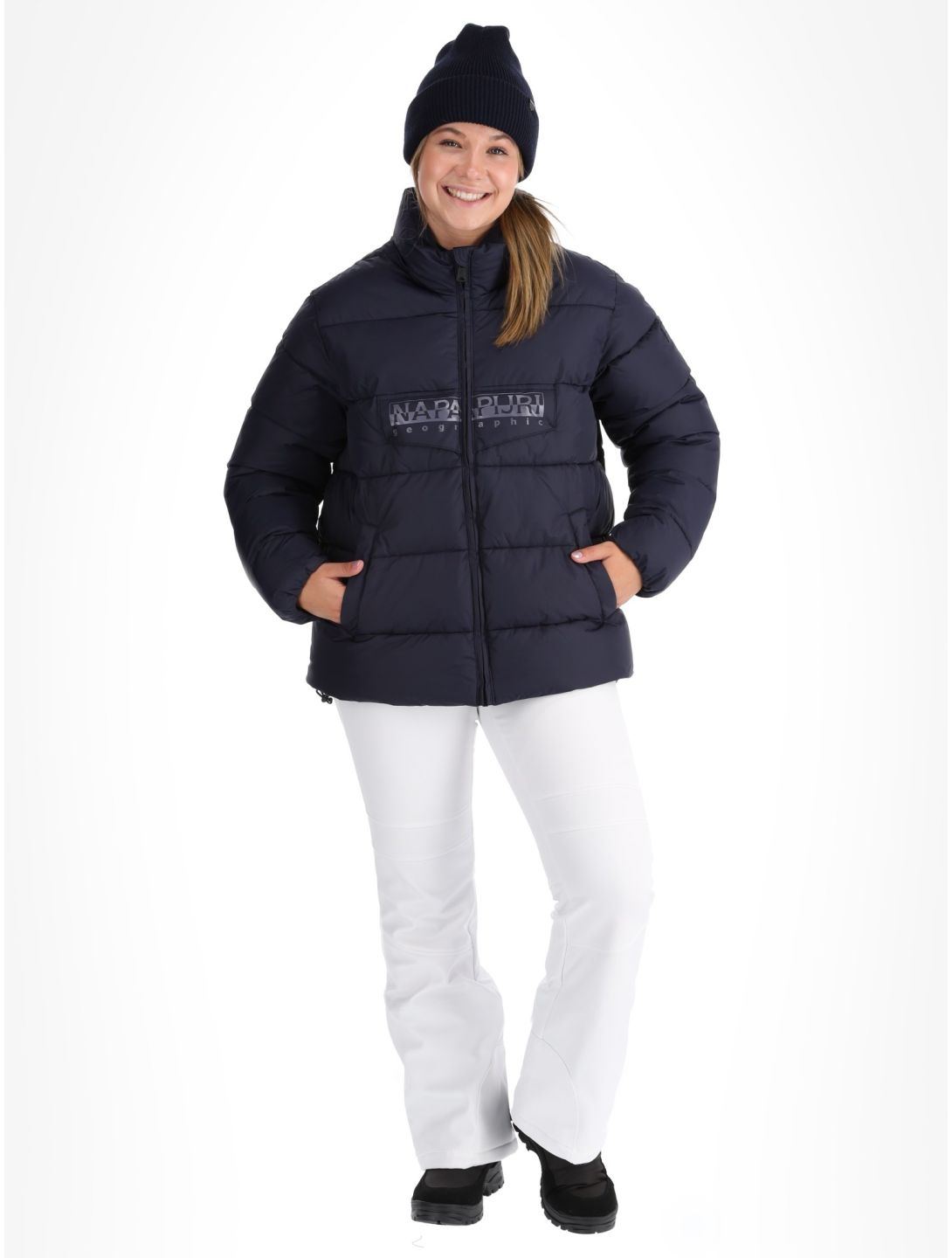 Napapijri, Puffer open W Skijacke Damen Blue Marine blau 