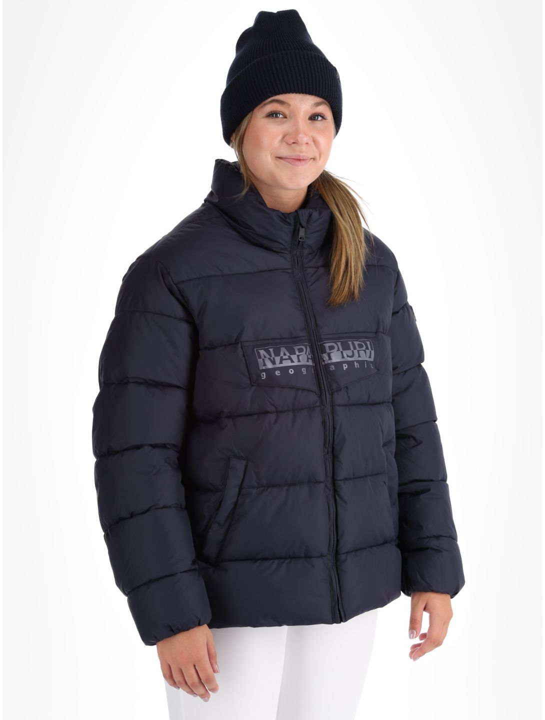 Napapijri, Puffer open W Skijacke Damen Blue Marine blau 