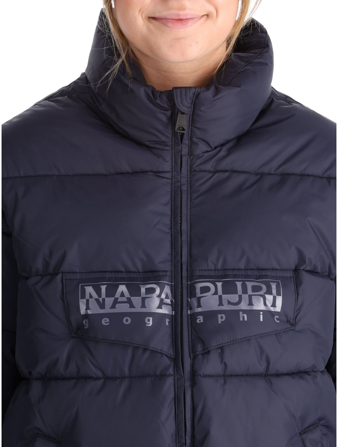 Napapijri, Puffer open W Skijacke Damen Blue Marine blau 