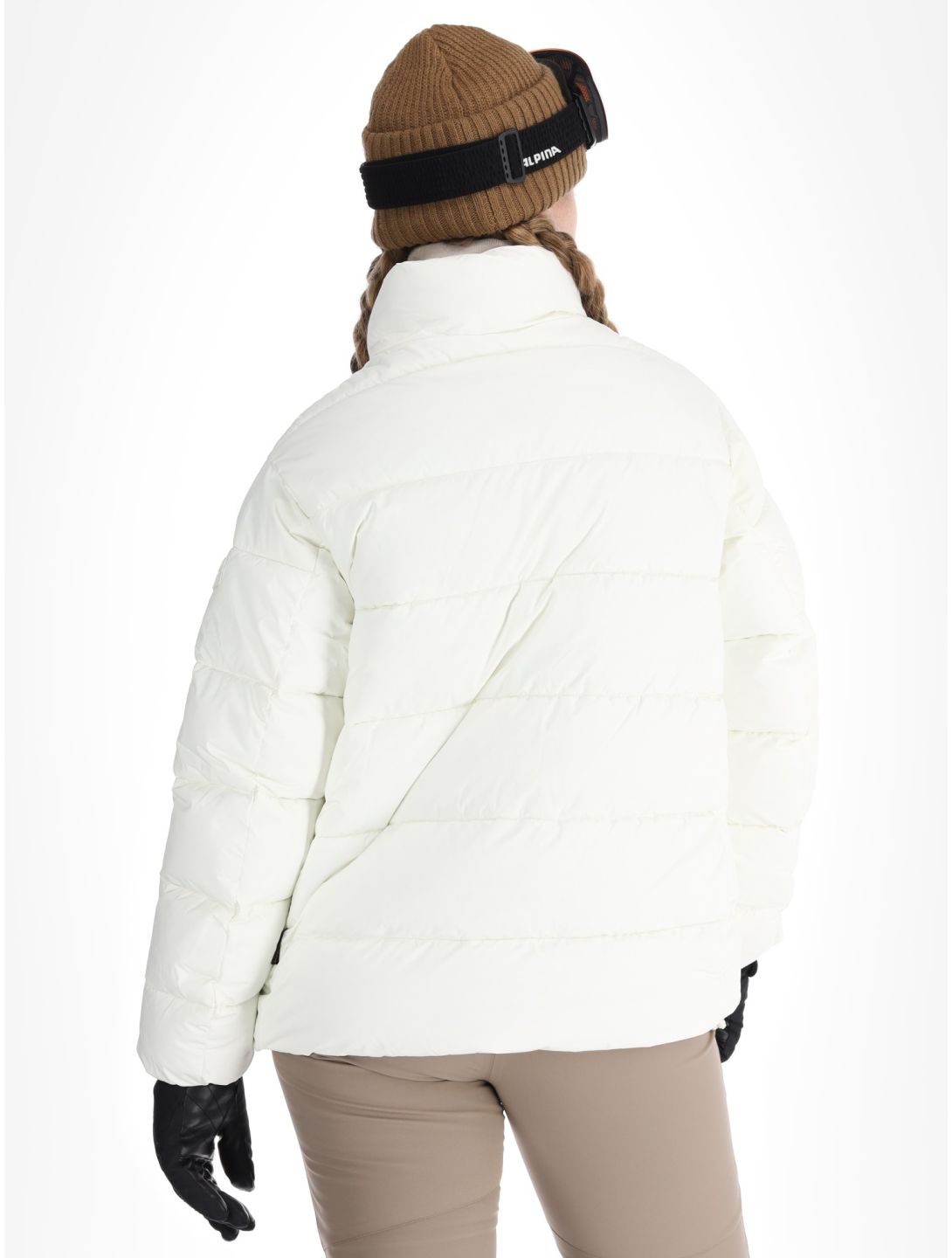 Napapijri, Puffer open W Skijacke Damen White Heron weiß 