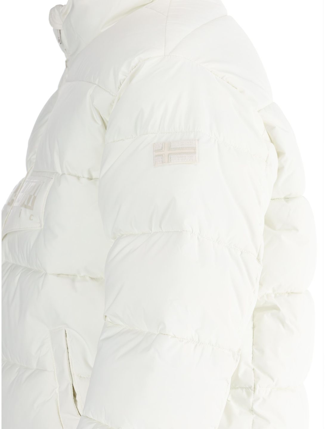 Napapijri, Puffer open W Skijacke Damen White Heron weiß 