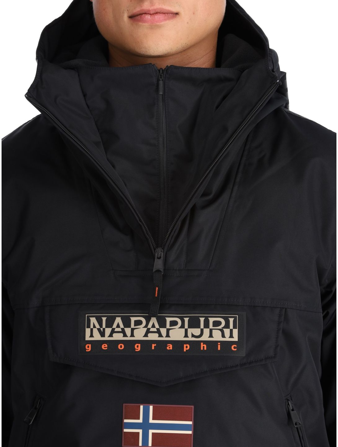 Napapijri, Rainforest Next Winter Anorak Herren Black schwarz 