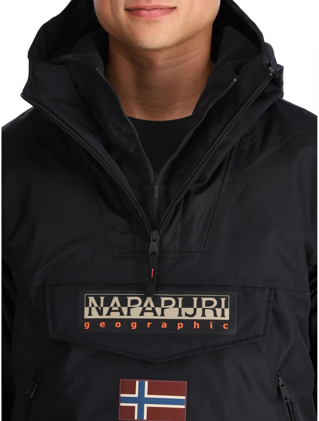 Napapijri, Rainforest Next Winter Anorak Herren Black schwarz 