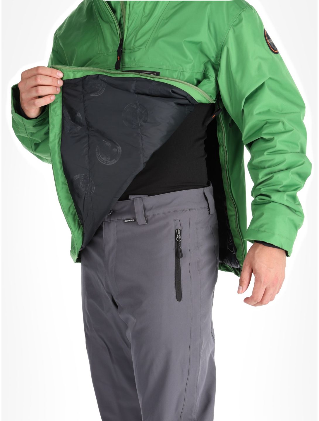 Napapijri, Rainforest Next Winter Anorak Herren Kelly Green grün 