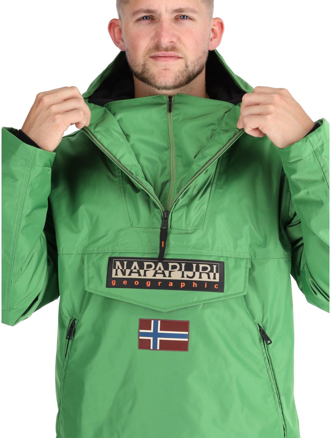 Napapijri, Rainforest Next Winter Anorak Herren Kelly Green grün 