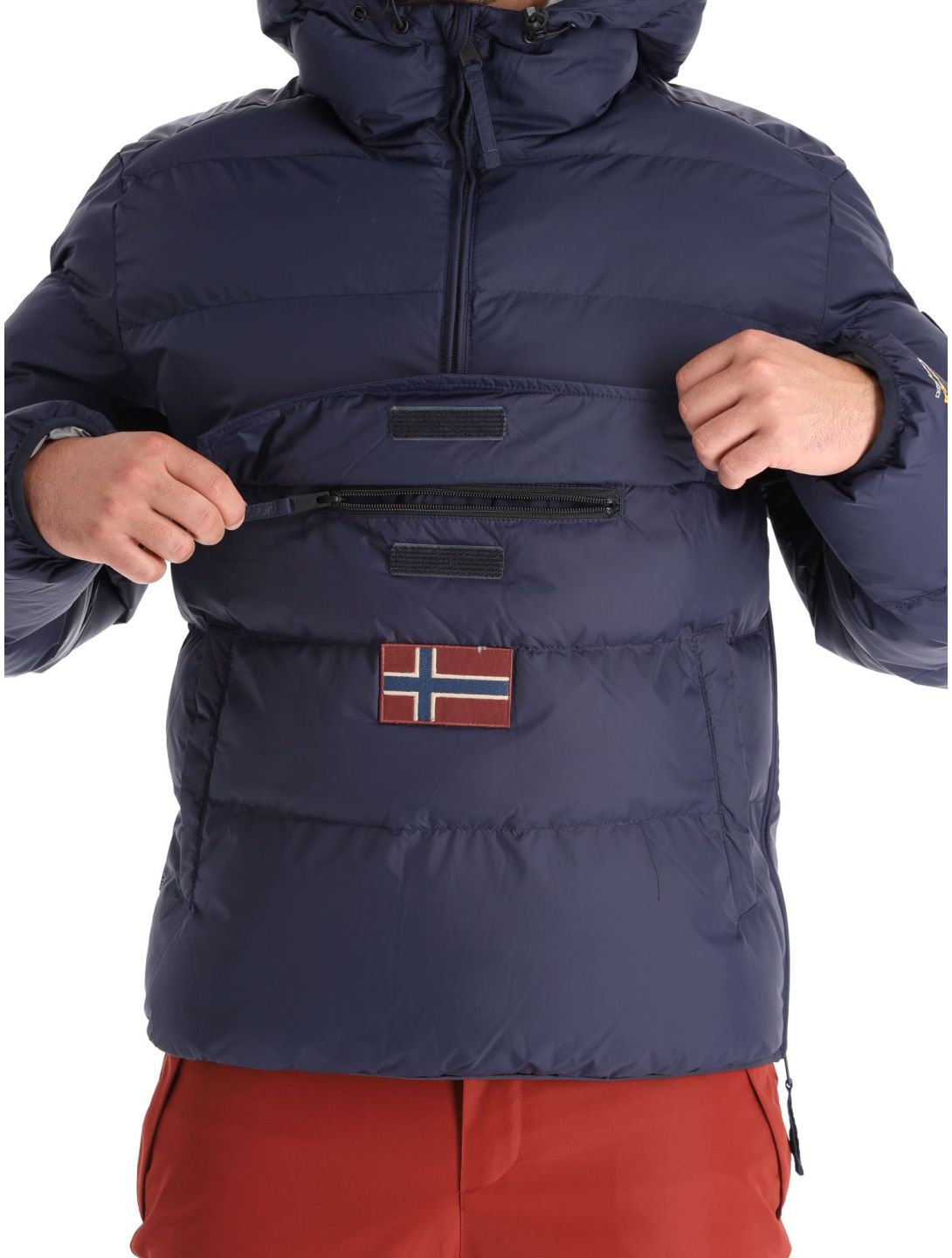 Napapijri, Rainforest Op Winter Puffer Winter Anorak Herren Blu Marine blau 