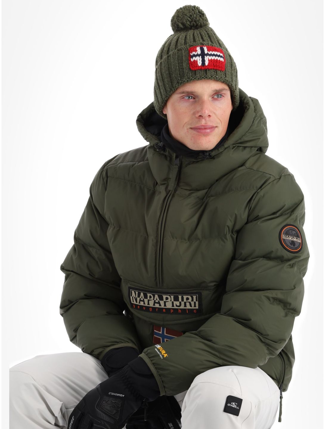 Napapijri, Rainforest Op Winter Puffer Winter Anorak Herren Green Depths grün 