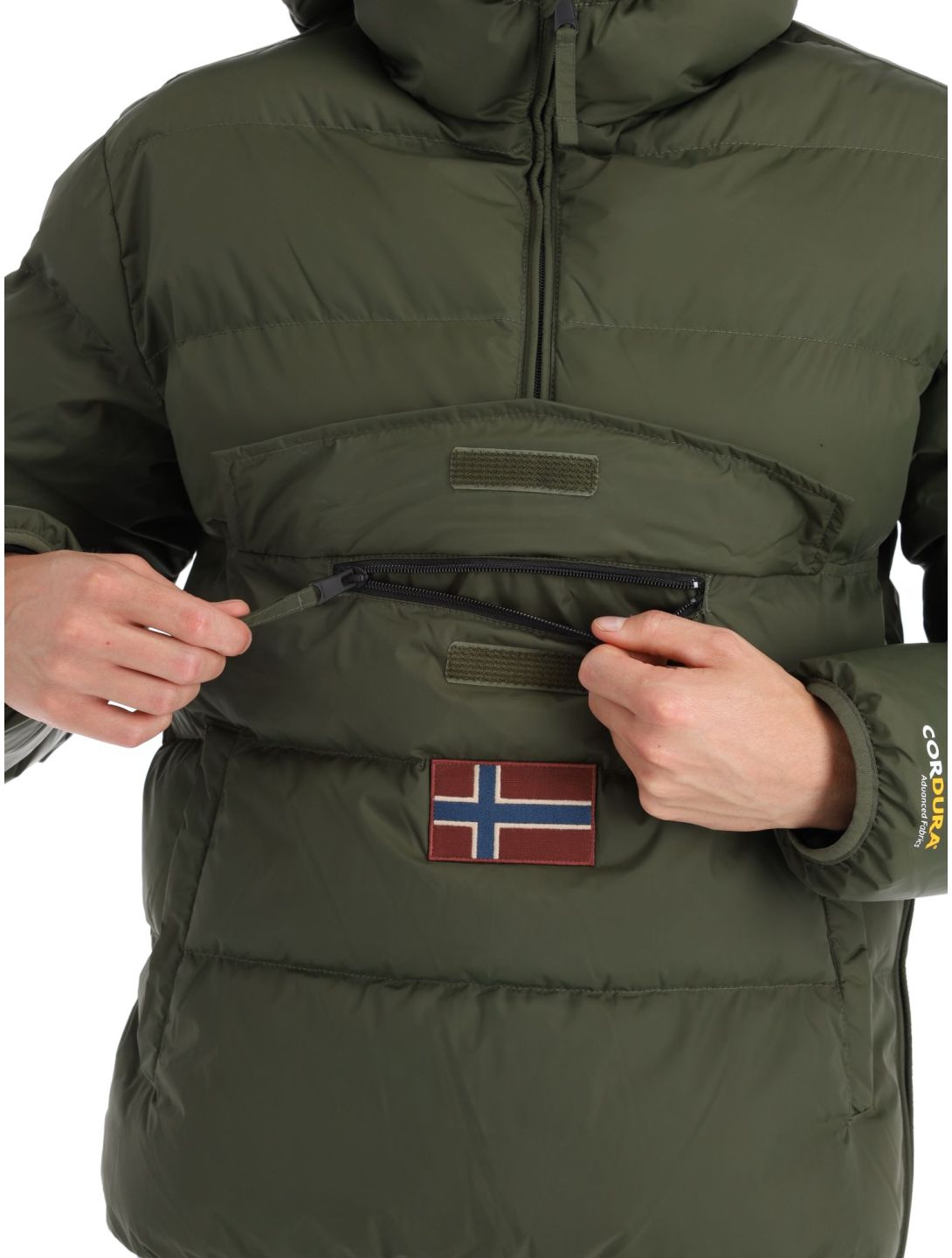 Napapijri, Rainforest Op Winter Puffer Winter Anorak Herren Green Depths grün 