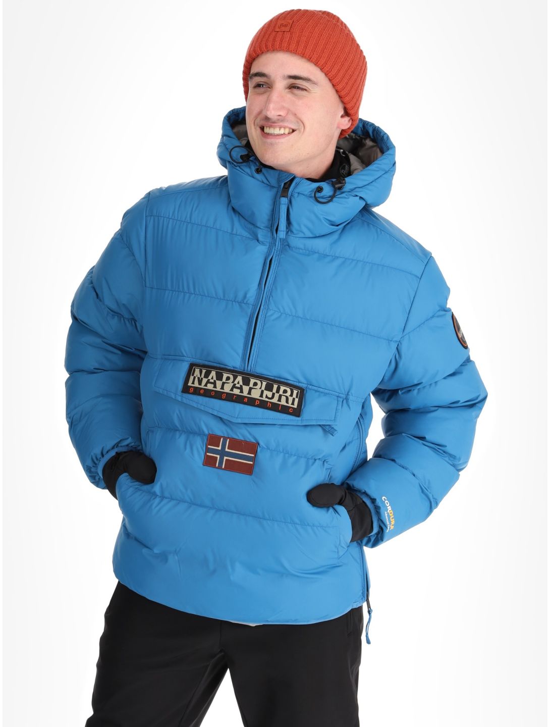 Napapijri, Rainforest Op Winter Puffer Winter Anorak Herren Blue Sapphire blau 