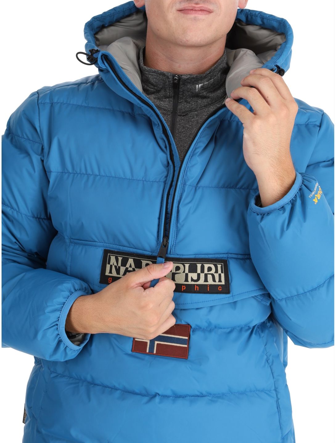 Napapijri, Rainforest Op Winter Puffer Winter Anorak Herren Blue Sapphire blau 