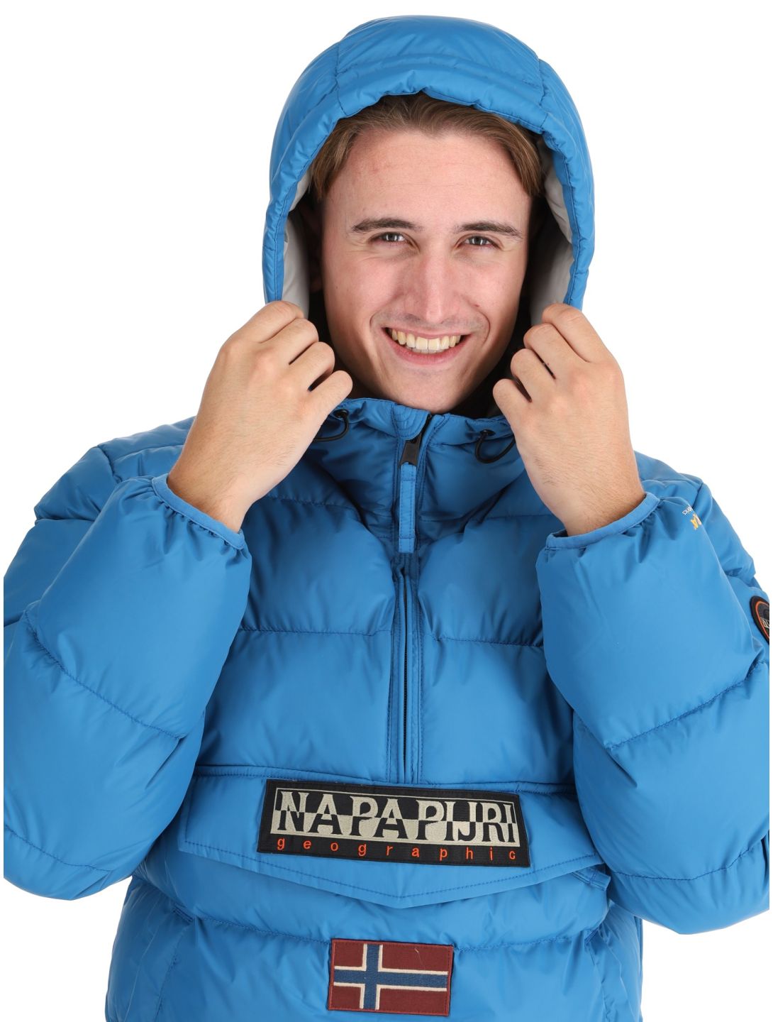 Napapijri, Rainforest Op Winter Puffer Winter Anorak Herren Blue Sapphire blau 