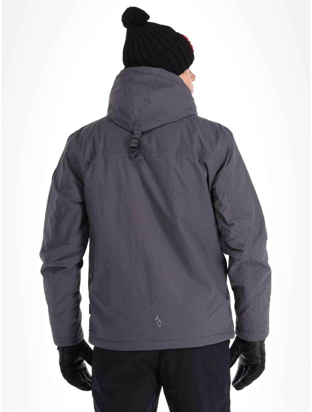 Napapijri, Rainforest Open Winter Skijacke Herren Dark Grey Solid grau 