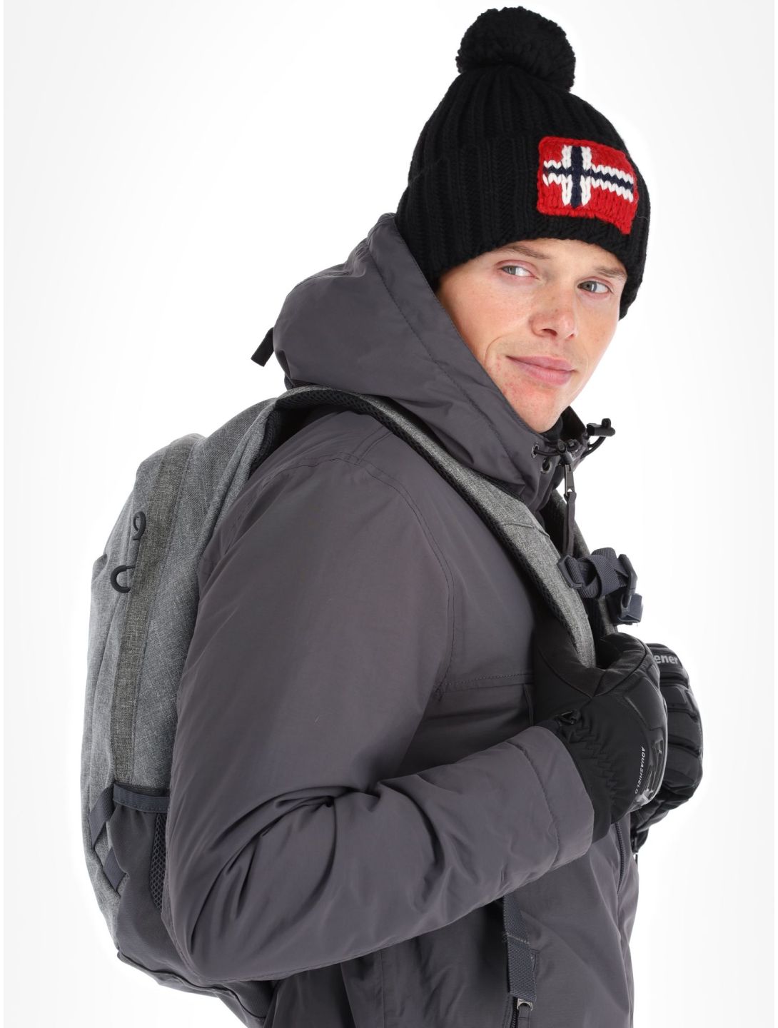 Napapijri, Rainforest Open Winter Skijacke Herren Dark Grey Solid grau 