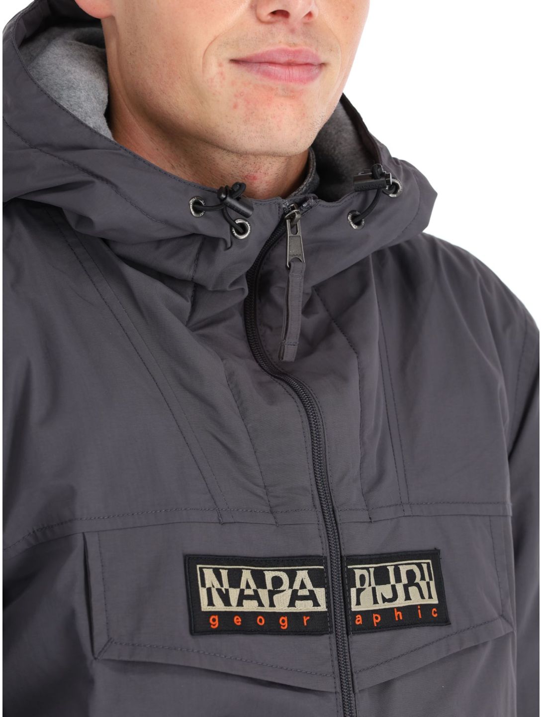 Napapijri, Rainforest Open Winter Skijacke Herren Dark Grey Solid grau 