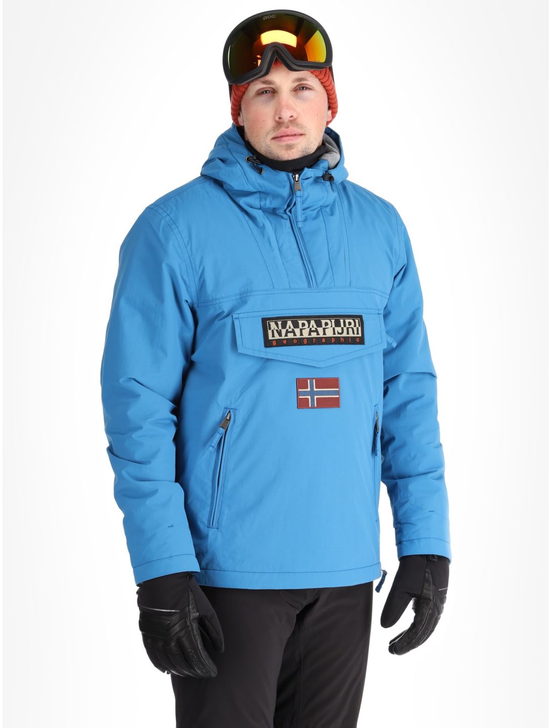 Napapijri, Rainforest Pocket 2 Winter Anorak Herren Blue Sapphire blau 